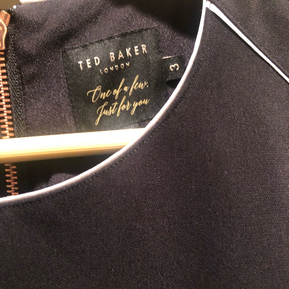 💣 Ted Baker London Asymmetrical Hem Tunic Dress - Picture 4 of 6